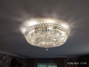 Люстра Двойное Кольцо Классика в Новосибирске отзыв и фото покупателя