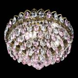 Люстра Грация №1 под бронзу розовая в Новосибирске