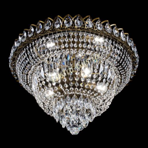 Люстра Хрустальный Каскад №1 под бронзу в Новосибирске Гусь Хрустальный