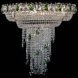 Люстра Кольцо №10 зеленая в Новосибирске