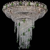 Люстра Кольцо №10 зеленая в Новосибирске