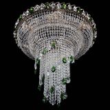 Люстра Кольцо №10 зеленая в Новосибирске