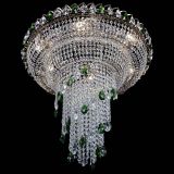 Люстра Кольцо №10 зеленая в Новосибирске