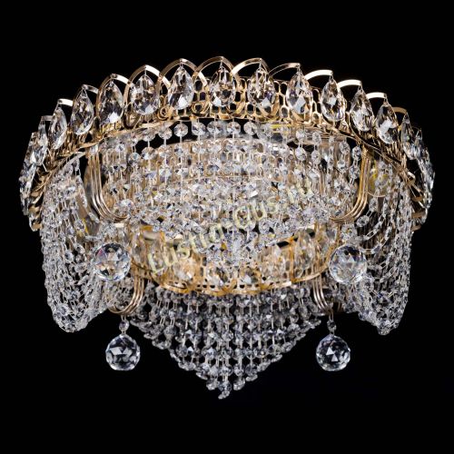 Люстра Кольцо Волна в Новосибирске Гусь Хрустальный