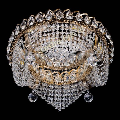 Люстра Кольцо Волна в Новосибирске Гусь Хрустальный