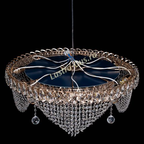 Люстра Кольцо Волна в Новосибирске Гусь Хрустальный