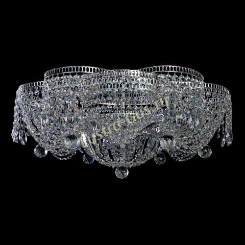 Люстра Лотос Журавлик в Новосибирске Гусь Хрустальный