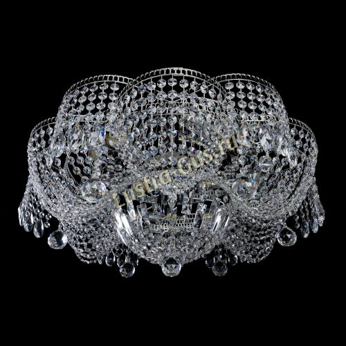 Люстра Лотос Журавлик в Новосибирске Гусь Хрустальный