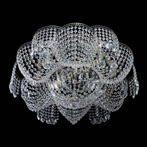 Люстра Лотос Журавлик в Новосибирске Гусь Хрустальный