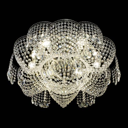 Люстра Лотос Журавлик в Новосибирске Гусь Хрустальный