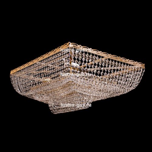 Люстра Прямоугольник №4 в Новосибирске Гусь Хрустальный