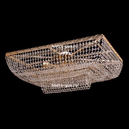 Люстра Прямоугольник №4 в Новосибирске Гусь Хрустальный