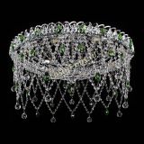 Люстра Паутинка зеленая в Новосибирске