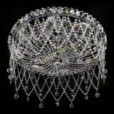 Люстра Паутинка зеленая в Новосибирске