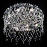 Люстра Паутинка зеленая в Новосибирске