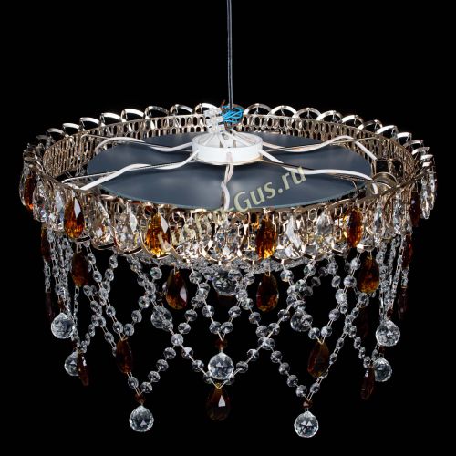 Люстра Паутинка чайная в Новосибирске Гусь Хрустальный