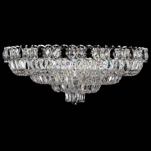  Люстра Тройное Кольцо пластинка черная