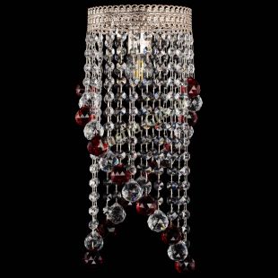  Люстра Венеция №1 Сигма красная