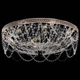 Люстра Венеция Ажур черная в Новосибирске