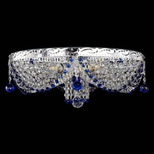 Люстра Виктория Синяя в Новосибирске отзыв и фото покупателя