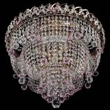 Люстра Водопад Софья розовая в Новосибирске