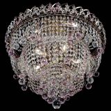 Люстра Водопад Софья розовая в Новосибирске