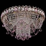 Люстра Водоворот Ольга шар розовая в Новосибирске