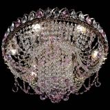 Люстра Водоворот Ольга шар розовая в Новосибирске